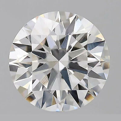 #ad GIA CERTIFIED H Color Round Cut 0.7 Ct. Natural Diamond VVS1 Clarity 2 $2907.94