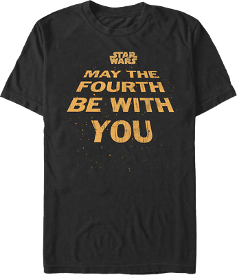 #ad May The Fourth Be With You Star Wars Short Sleeve Unisex T Shirt S 5XL $6.99