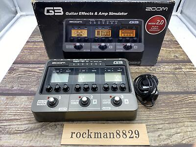 #ad Zoom G3 Multi Effects Guitar Effect Pedal w box from japan $85.49