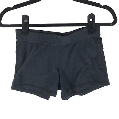 #ad Lululemon Womens Athletic Shorts Compression Black Mesh Pocket 6 $19.99