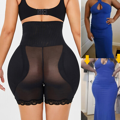 #ad Women Buttock Padded Panties Hip Enhancer High Waist Shaper FAKE ASS Butt Lifter $21.74