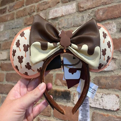 #ad US Disney Park Loungefly Mickey Ice Cream Bar Scented Minnie Mouse Ears Headband $18.79