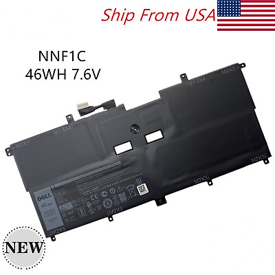 #ad #ad Genuine 46Wh 7.6V NNF1C HMPFH Battery For Dell XPS 13 9365 XPS 13 2 in 1 2017 $38.99
