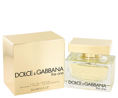 Damp;G The One Perfume 1.6 Oz Edp Spray By Dolce amp; Gabbana For Women New In Box $49.95
