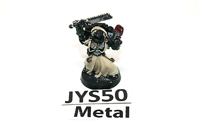 #ad Warhammer Space Marine Dark Angles Captain Metal JYS50 C $25.00