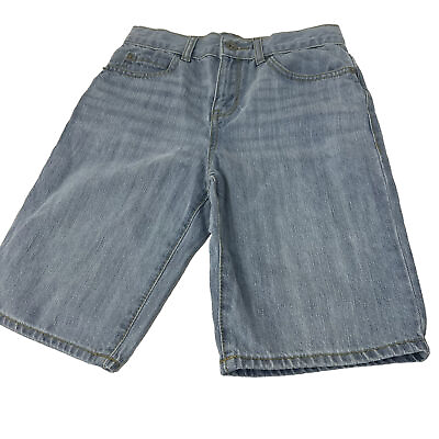 #ad The Childrens Place Jean Shorts Size 8 Denim $12.99