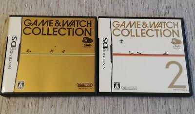 #ad Nintendo DS Club Nintendo Limited Game amp; Watch Collection 1 amp; 2 set Japan NDS $59.98
