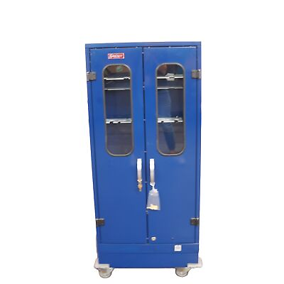 #ad Harloff Suredry Painted Carbon Steel Double Sided Scope Cabinet Dryer W Wheels $1499.99