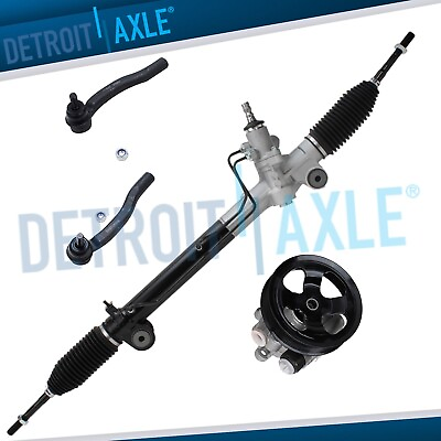 #ad Complete Power Steering Pump Rack and Pinion Tie Rods for 2007 10 Toyota Sienna $240.25