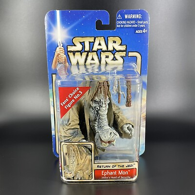 #ad Star Wars Ephant Mon Figure Return Of The Jedi Jabba’s Palace Fans Choice Figure $47.50