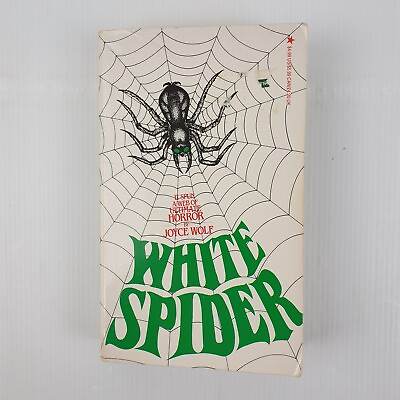 #ad White Spider By Joyce Wolf PB 1992 Horror ***FREE POSTAGE*** AU $18.00