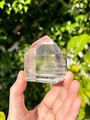 #ad Outstanding Pink Lithium Quartz Point from Brazil $345.00