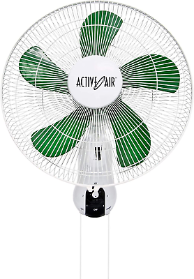 #ad Hydrofarm Active Air ACF16 Wall Mount Fan 16 Inch $74.99