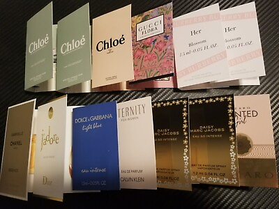 #ad #ad Lot of 13 Gucci Burberry Chanel etc. Women Fragrance Perfume Samples New $44.98