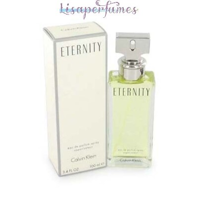Eternity Perfume Calvin Klein Women 3.4oz EDP NIB $49.56