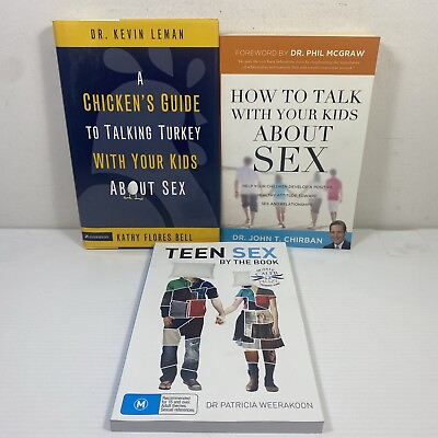 #ad 3 Lot Teen Sex How to Talk with Your Kids By The Book A Chickens Guide.... AU $25.46