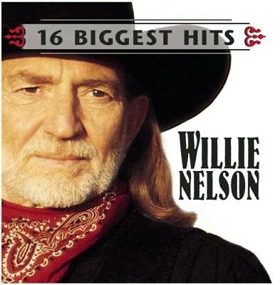 #ad 16 Biggest Hits Audio CD By Willie Nelson VERY GOOD $3.59