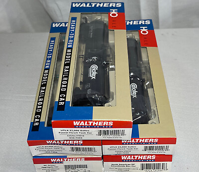 #ad 5 Walthers Ready To Run HO Scale Model Railroad Cars $229.00