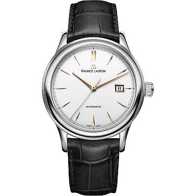 #ad Maurice Lacroix Men#x27;s Les Classiques Silver Dial Watch LC6098 SS01001 13 $759.44