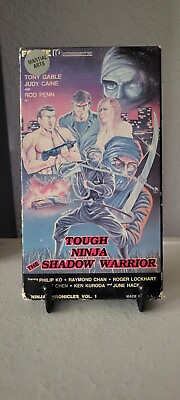 #ad Tough Ninja The Shadow Warrior Vhs Force 10 Ninja Chronicles Vol 1 Rare Oop $21.99