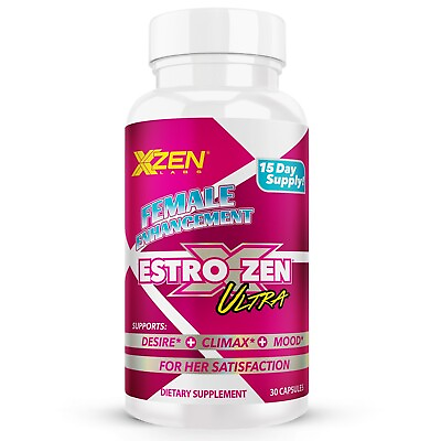 #ad XZEN Female Sex Pills Estroxzen Ultra Pill for Women Enhancement Desire 30 Caps $22.95
