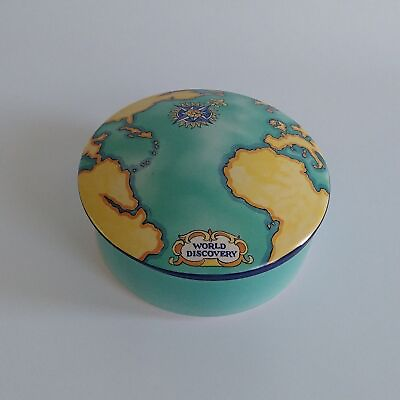 #ad Tauck World Discovery Trinket Box by Tiffany amp; Company 2000 Porcelain $24.99