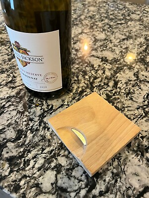 Wine Bottle Foil Seal Cutter New Elegant Oak Wood Great Gift Wood amp; Metal $4.25