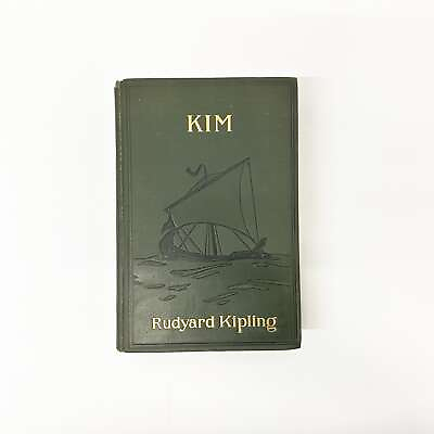 #ad Kim by Rudyard Kipling Rare 1901 First Edition $225.00