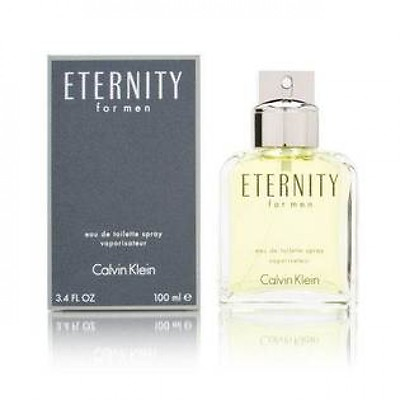 #ad ETERNITY * CK Calvin Klein * Cologne for Men * 3.4 oz * NEW IN BOX $36.36