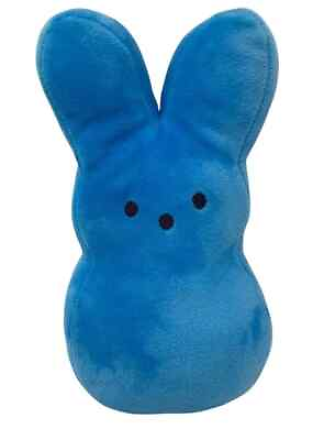 #ad Peeps Just Born Blue Bunny Plush Toy Soft Spring Easter 9quot; $5.97