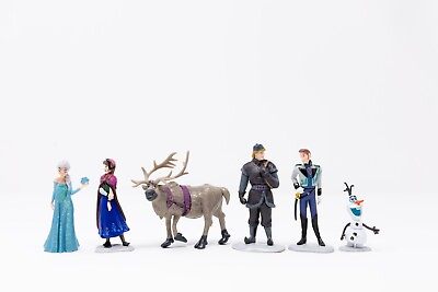 Disney Frozen Cake Toppers Frozen Figures Set NEW Frozen Playset $9.20