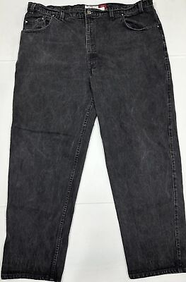 #ad Vintage Levis 545 Loose Black Jeans Men Size 46x32 Measure 43x32 USA Made $23.10