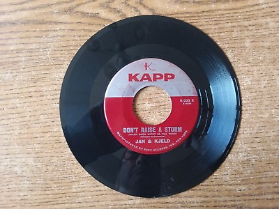 #ad 1960 M EXCRARE Jan amp; Kjeld Banjo Boy Don#x27;t Raise A Storm K 335X 45 $5.48