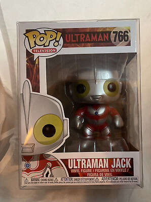 #ad Funko POP Television Ultraman Vinyl Figure ULTRAMAN JACK #766 Pop Shield $17.99