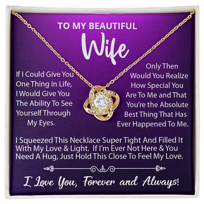 To My Wife Necklace Gift For Wife Wife Birthday Gift Valentine Gift For Her $35.97
