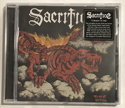 #ad Sacrifice Torment In Fire CD 2022 Shadow Kingdom – SKR190CD Sealed $21.95
