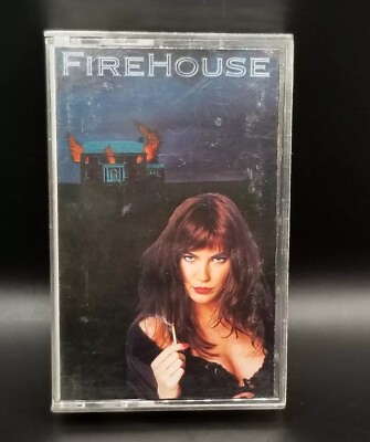 #ad Firehouse Cassette 1990 Self Title Epic Records Glam Metal Hard Rock Tape Album $3.99