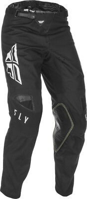 #ad Closeout Fly Racing Mens Kinetic K121 Pants Dirt Bike ATV MX Black White Size 40 $53.90