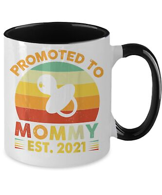 #ad Mom Gifts Promoted To Mommy Est 2021 Birthday Christmas Mothers Day Gift Idea $18.99