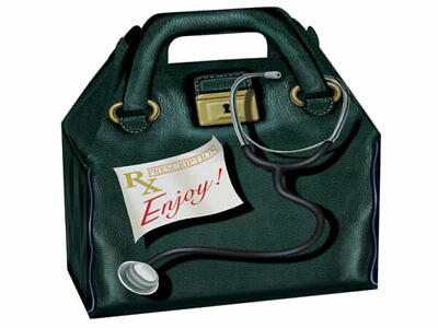 DOCTOR#x27;S BAG Design GABLE Cardboard gift Box 8.5quot;x4.75quot;x5.5quot; $5.36
