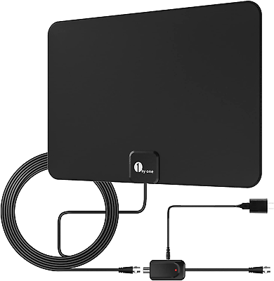 #ad 1Byone Amplified HD Digital TV Antenna Support 4K 1080P and All Older Tv#x27;S I $24.99