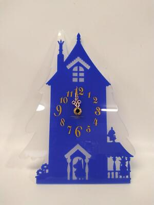 #ad Moomin m312 Silhouette Clock House $58.56