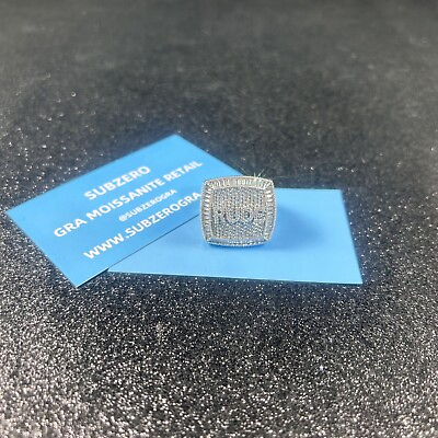 #ad Moissanite Rings Passes All Diamond Testers $200.00