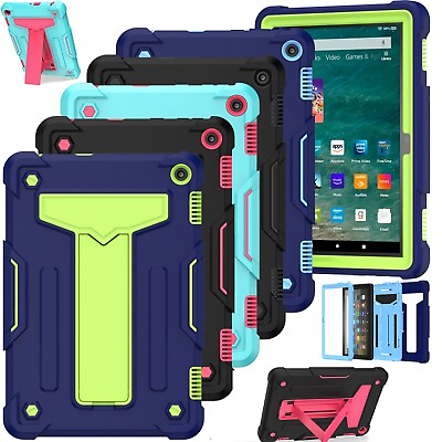 #ad #ad Case For Samsung Galaxy Tab A9 A9 5G A9 Plus Kids Shockproof Cover with Stand $16.99