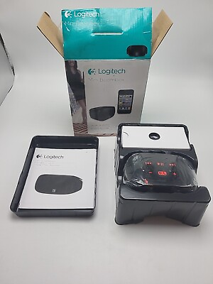 #ad NIB Logitech Mini Boombox With Bluetooth Black Smartphone laptop Tablet speaker $40.00