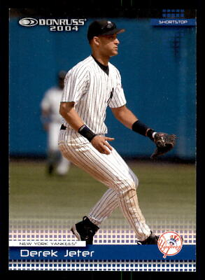 #ad 2004 Donruss #152 Derek Jeter New York Yankees $1.59