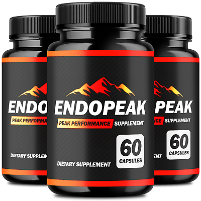 #ad Endopeak Performance Supplement For Mens Health Official Formula 3 pack $44.95