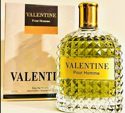 Cologne Valentine for men 3.4oz 100ml long lasting fragrance $13.50