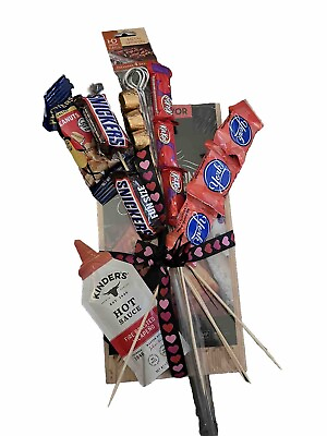 #ad #ad Men Valentines Gift Basket Grill Theme With Cedar Plank $12.99