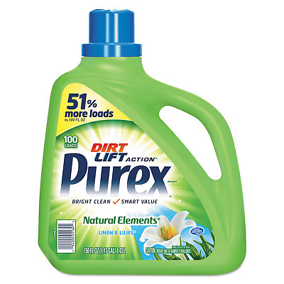 #ad Purex Ultra Natural Elements HE Liquid Detergent Linen amp; Lilies 150 oz Bottle $25.35